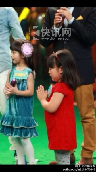 李湘女儿四岁生日 田亮爱女送手工礼物