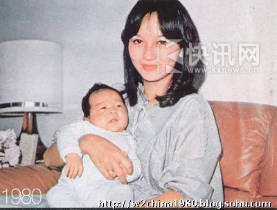 赵雅芝罕见怀孕照片