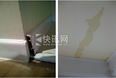 踢脚线断裂 踢脚线断裂