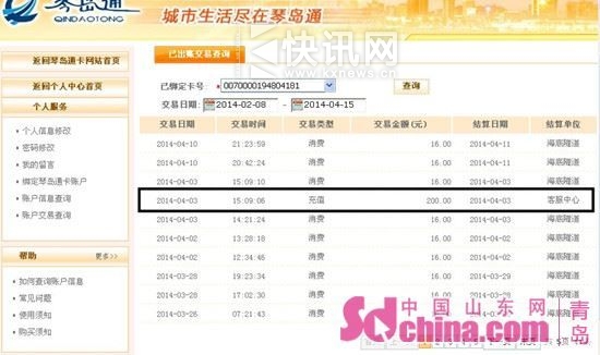 �ٵ�ͨ����վ��ʾ��ֵ200Ԫ