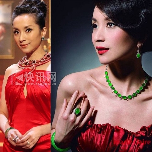 汤灿翡翠首饰过亿 奢侈远超豪门媳妇