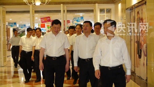 上海市委副书记应勇考察喀什月星上海城