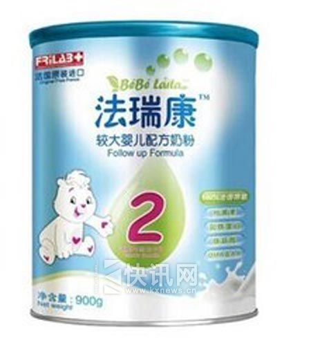 图为进口法瑞康奶粉。(资料图)