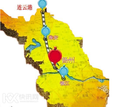 连云港至镇江铁路获批:投资464.62亿元 设11座车站 连云港至镇江铁路获批:投资464.62亿元 设11座车站