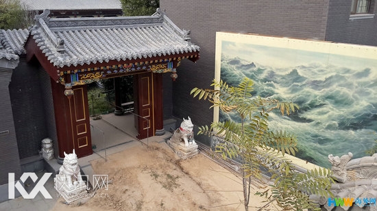 资料图:河南濮阳谷俊山“将军府”。