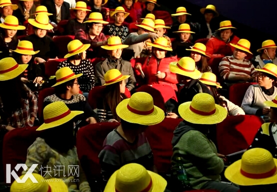 草帽团攻占电影院成2015年情人节亮点